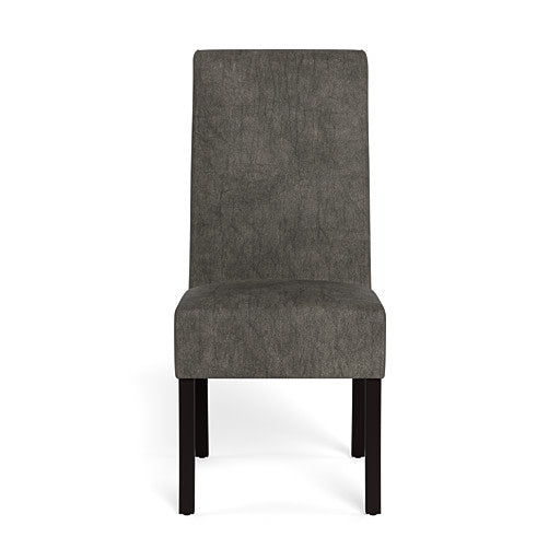 Kritsa Leather Dining Chair Chocolate Leg (110304)