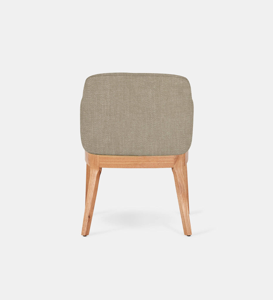Kelly Fully Upholstered Carver Chair Natural Leg (69948)