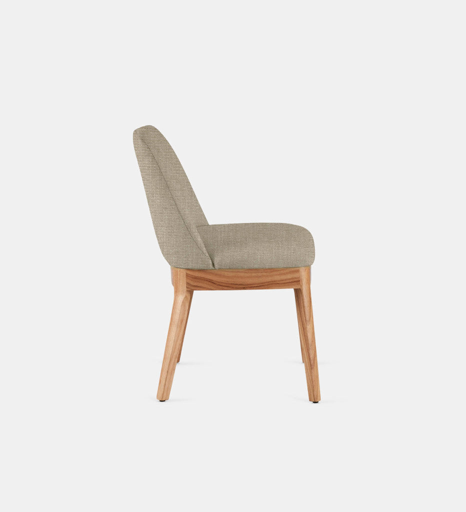Kelly Fully Upholstered Dining Chair Natural Leg (69944)