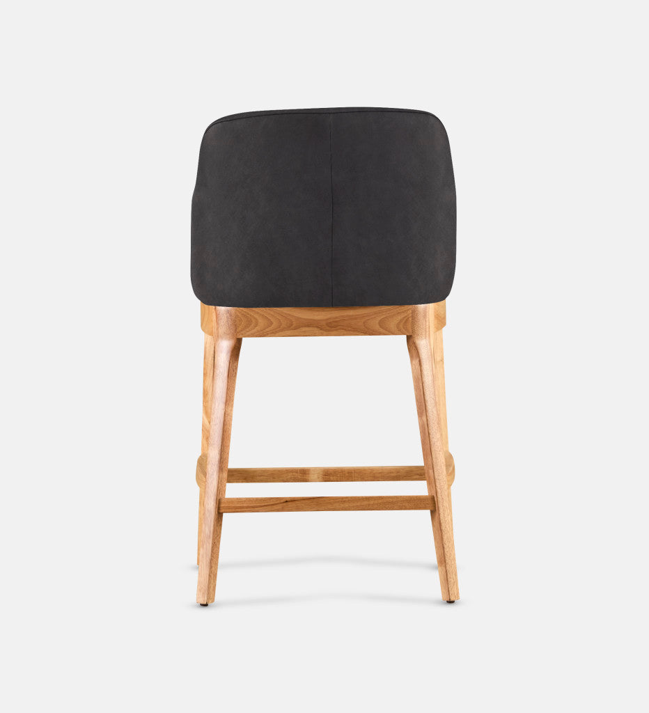 Kelly Leather Counter Armchair Natural Leg (81753)