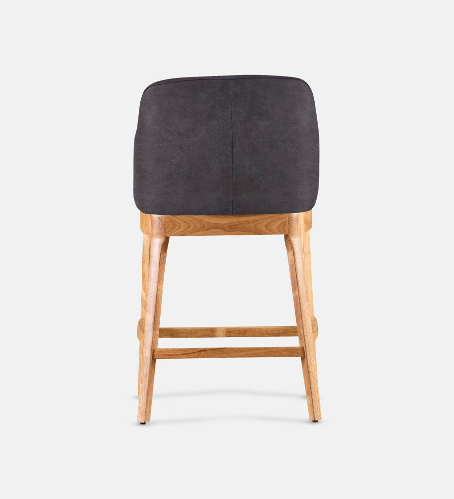 Kelly Leather Counter Armchair Natural Leg (81713)