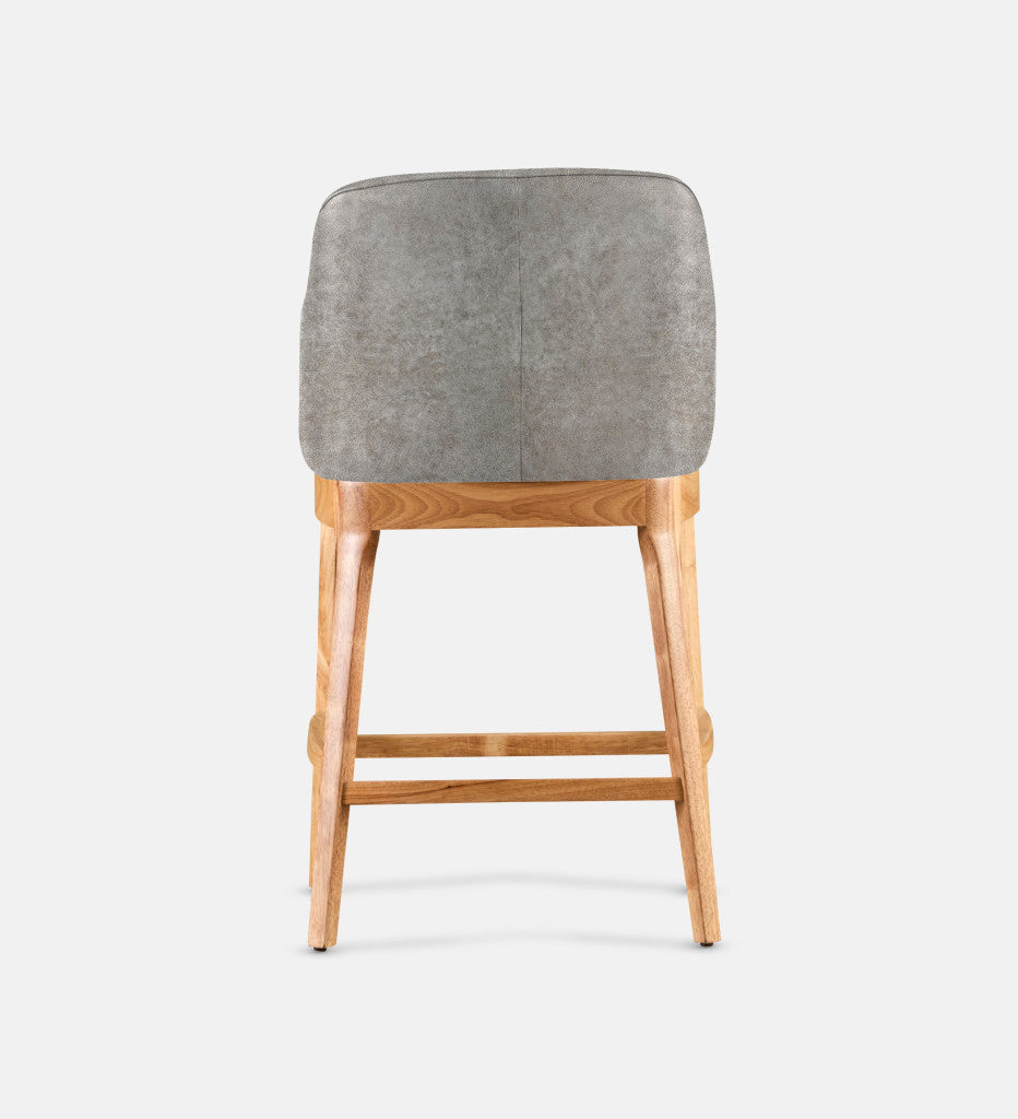 Kelly Leather Counter Armchair Natural Leg (81709)