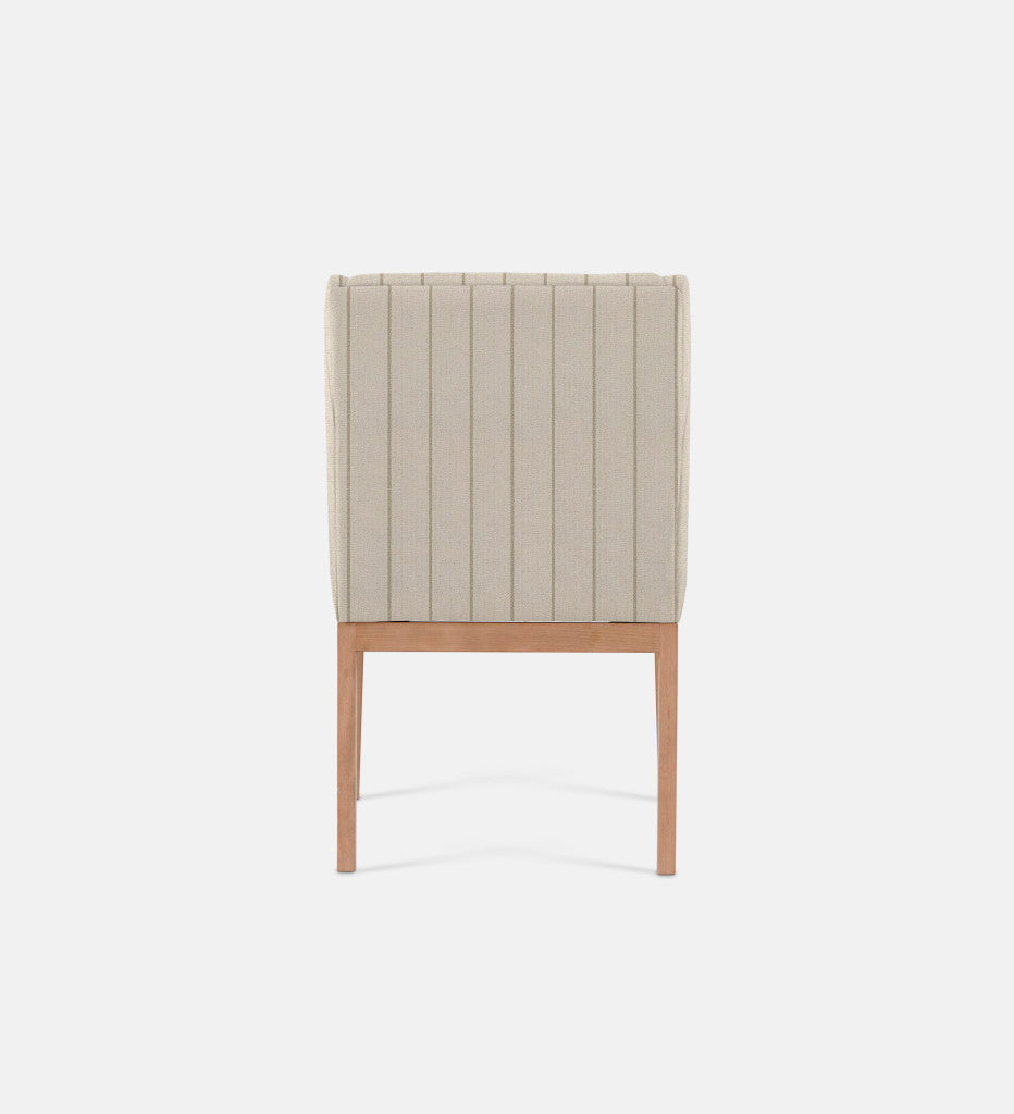Kendall Fully Upholstered Carver Chair Natural Leg (79518)