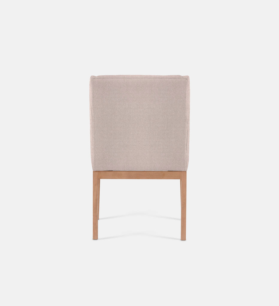 Kendall Fully Upholstered Carver Chair Natural Leg (79350)
