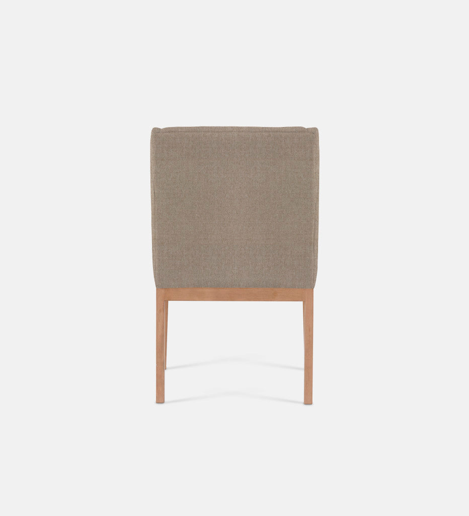 Kendall Fully Upholstered Carver Chair Natural Leg (79355)