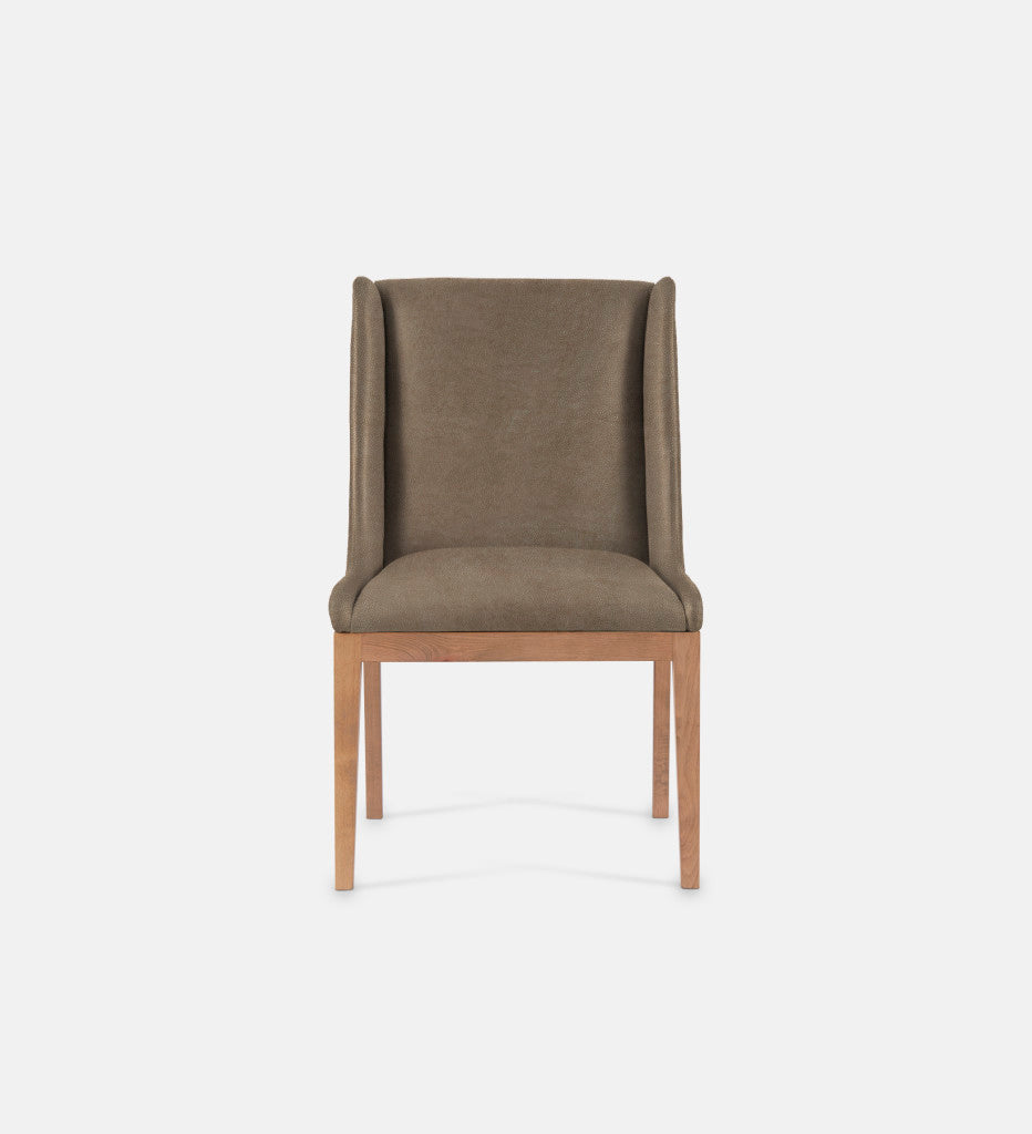Kendall Leather Dining Chair Natural Leg (79165)