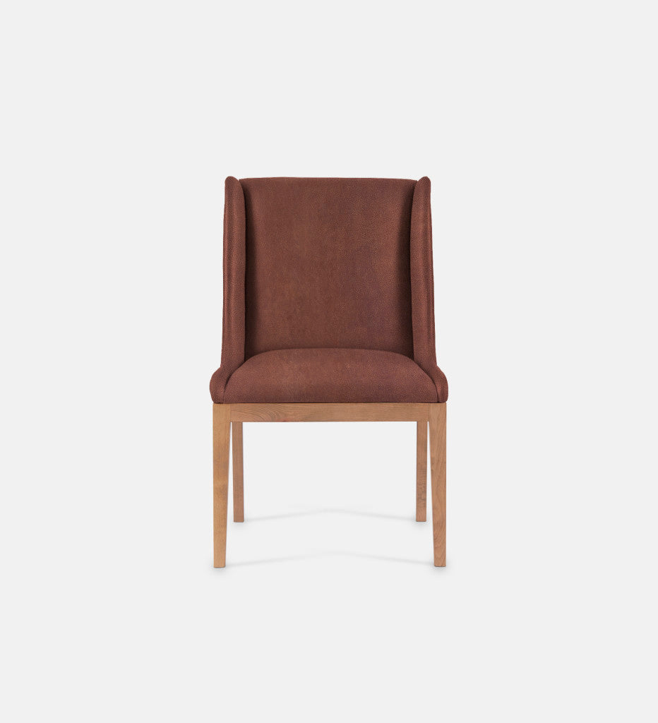 Kendall Leather Dining Chair Natural Leg (79081)