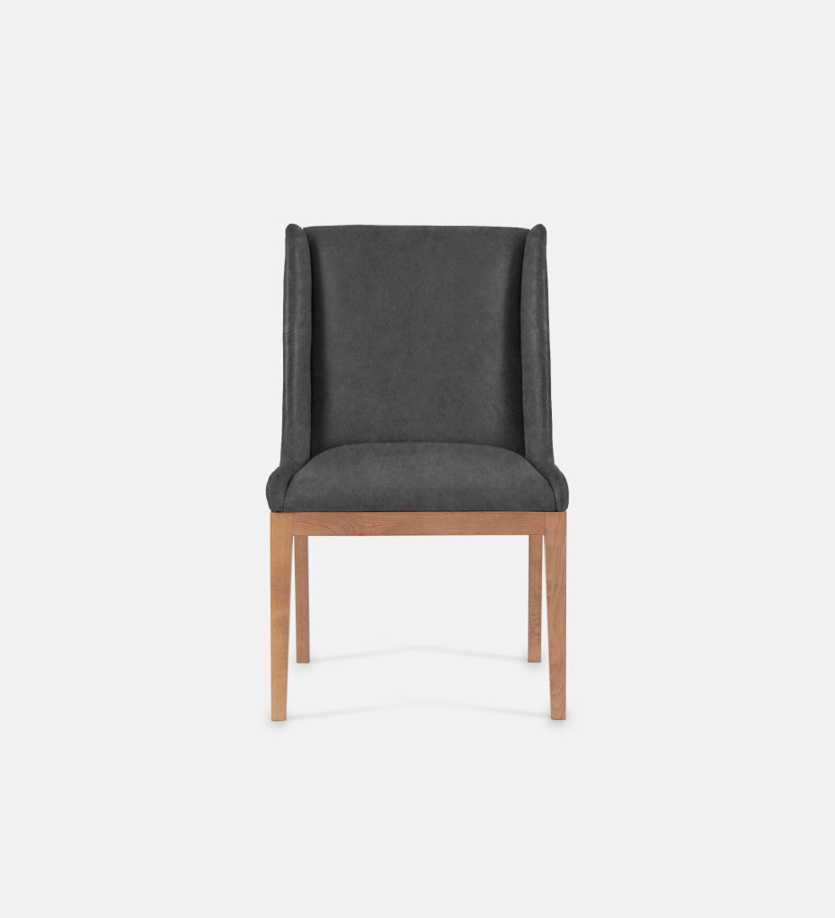 Kendall Leather Dining Chair Natural Leg (79172)