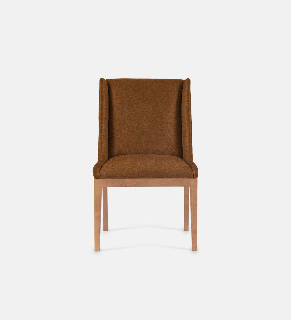 Kendall Leather Dining Chair Natural Leg (79106)