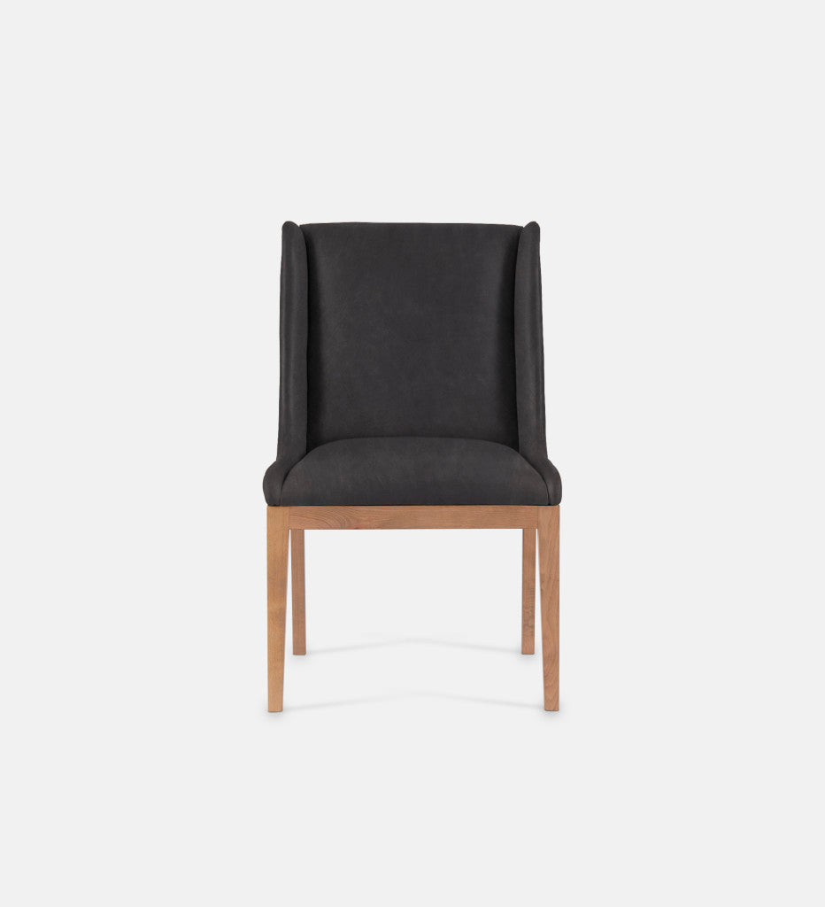 Kendall Leather Dining Chair Natural Leg (79116)