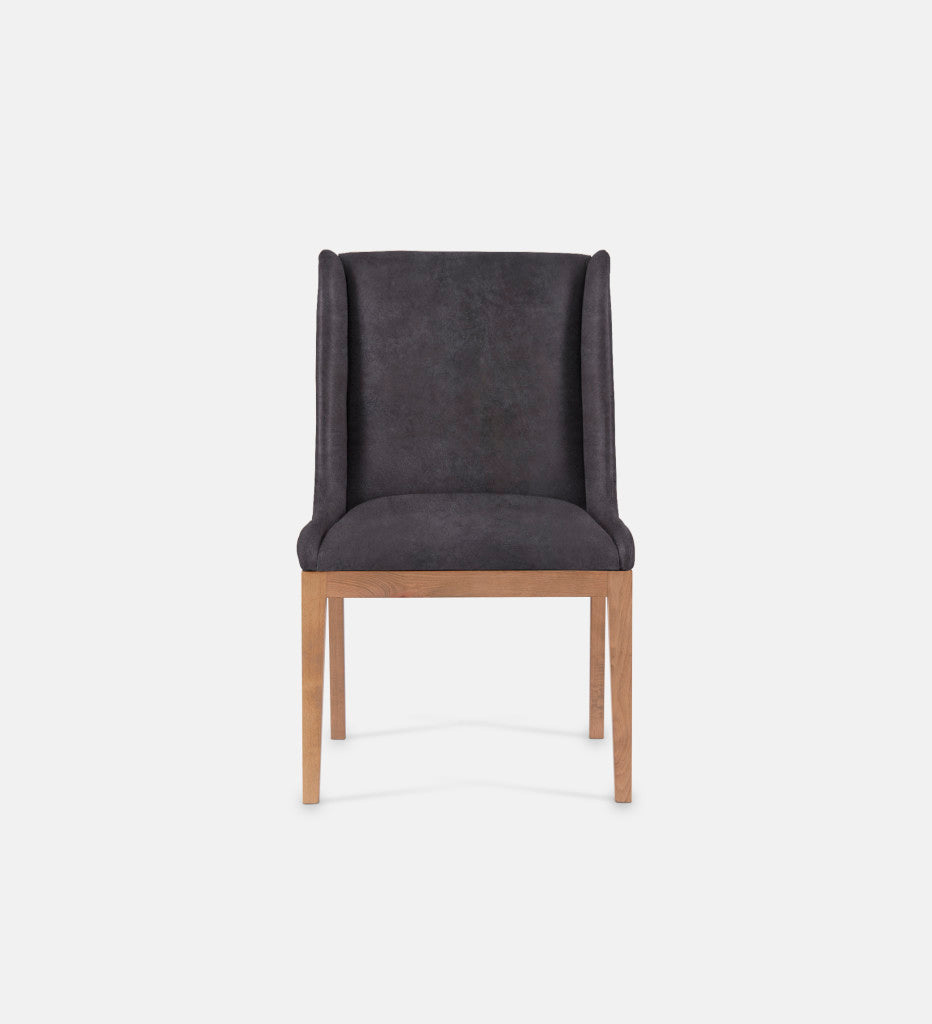 Kendall Leather Dining Chair Natural Leg (79142)