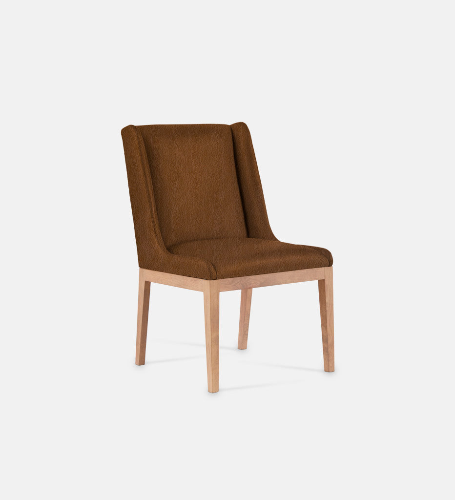 Kendall Leather Dining Chair Natural Leg (79102)