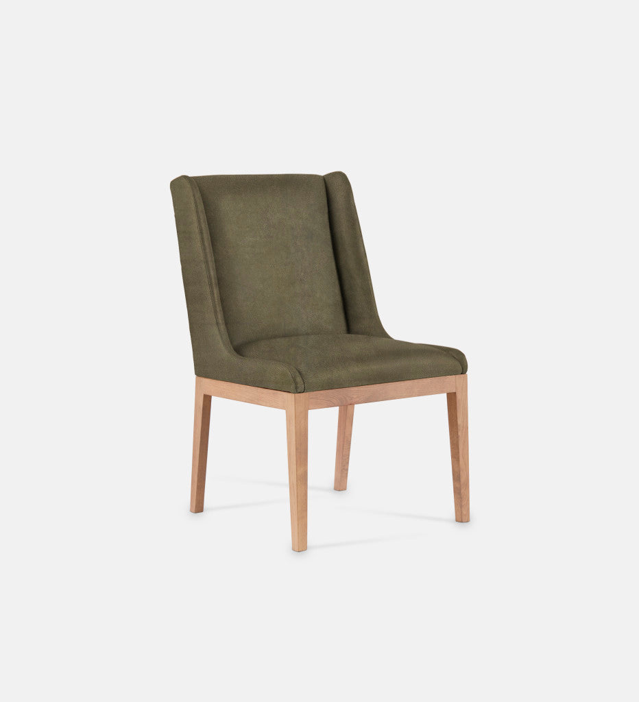 Kendall Leather Dining Chair Natural Leg (79153)