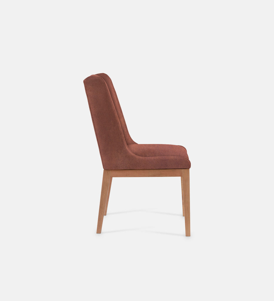Kendall Leather Dining Chair Natural Leg (79078)