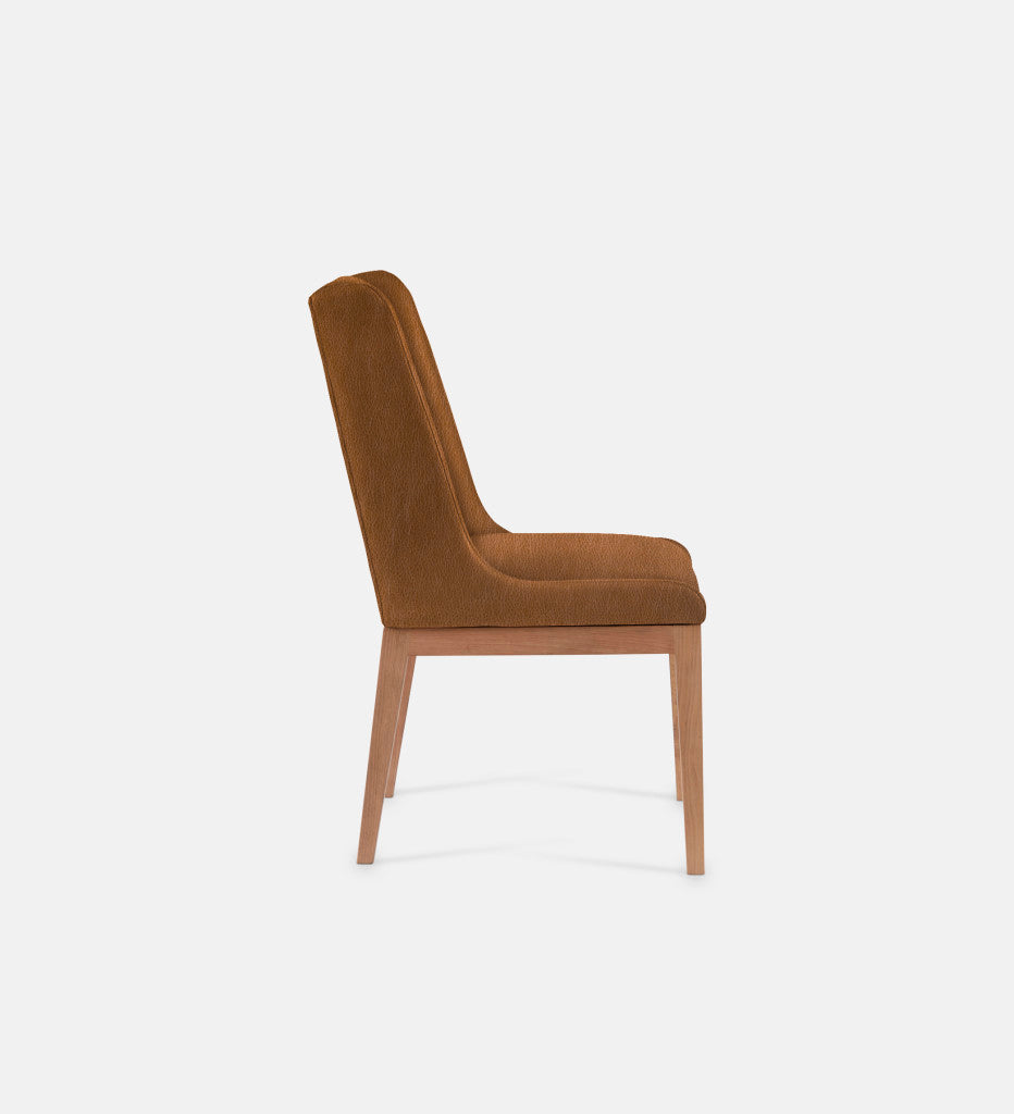 Kendall Leather Dining Chair Natural Leg (79103)