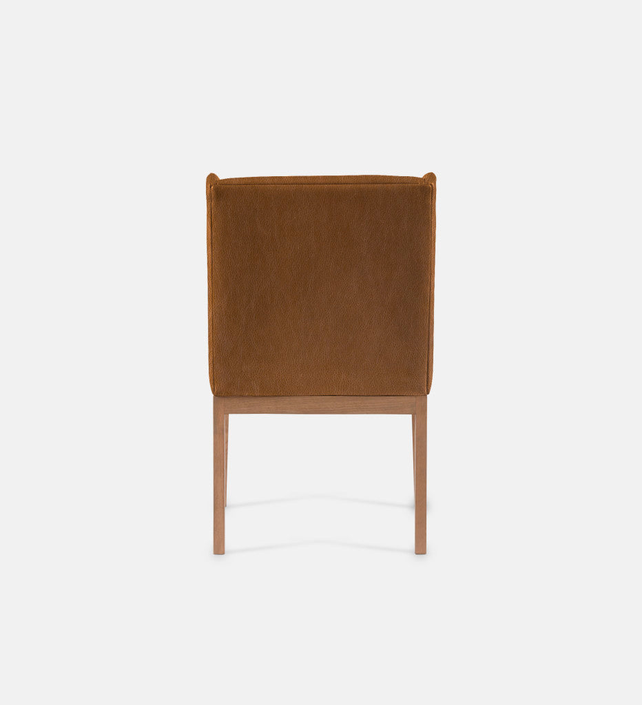 Kendall Leather Carver Chair Natural Leg (79428)