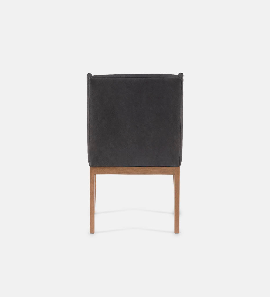 Kendall Leather Carver Chair Natural Leg (79438)