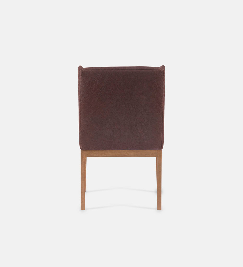Kendall Leather Dining Chair Natural Leg (79120)