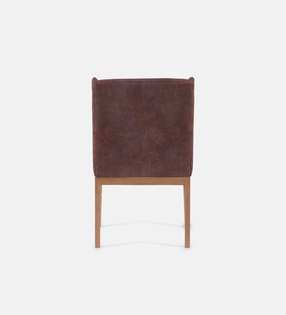 Kendall Leather Dining Chair Natural Leg (79159)