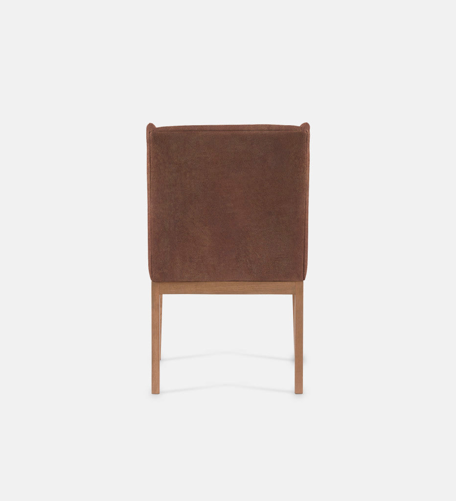 Kendall Leather Dining Chair Natural Leg (79185)