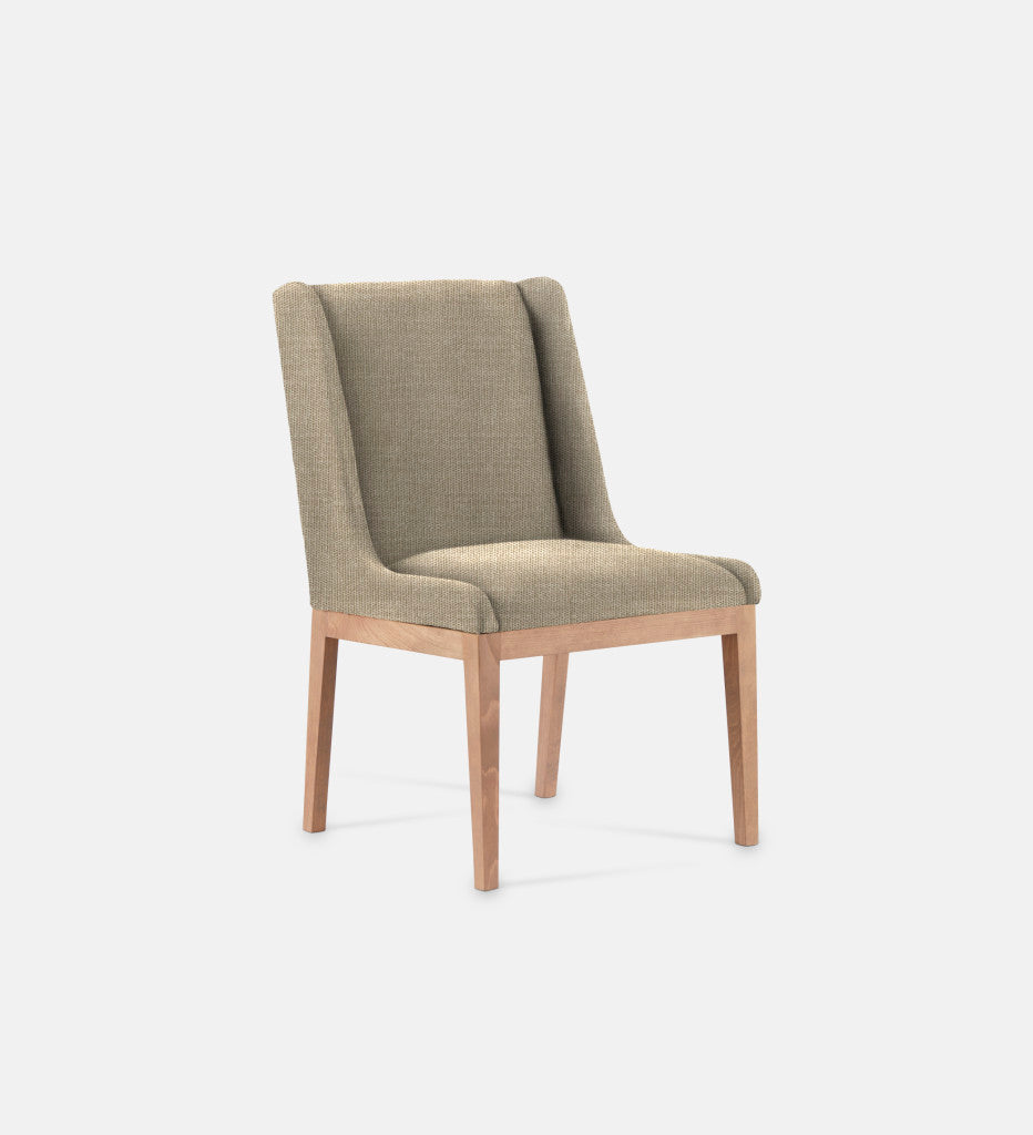 Kendall Fully Upholstered Dining Chair Natural Leg (78956)