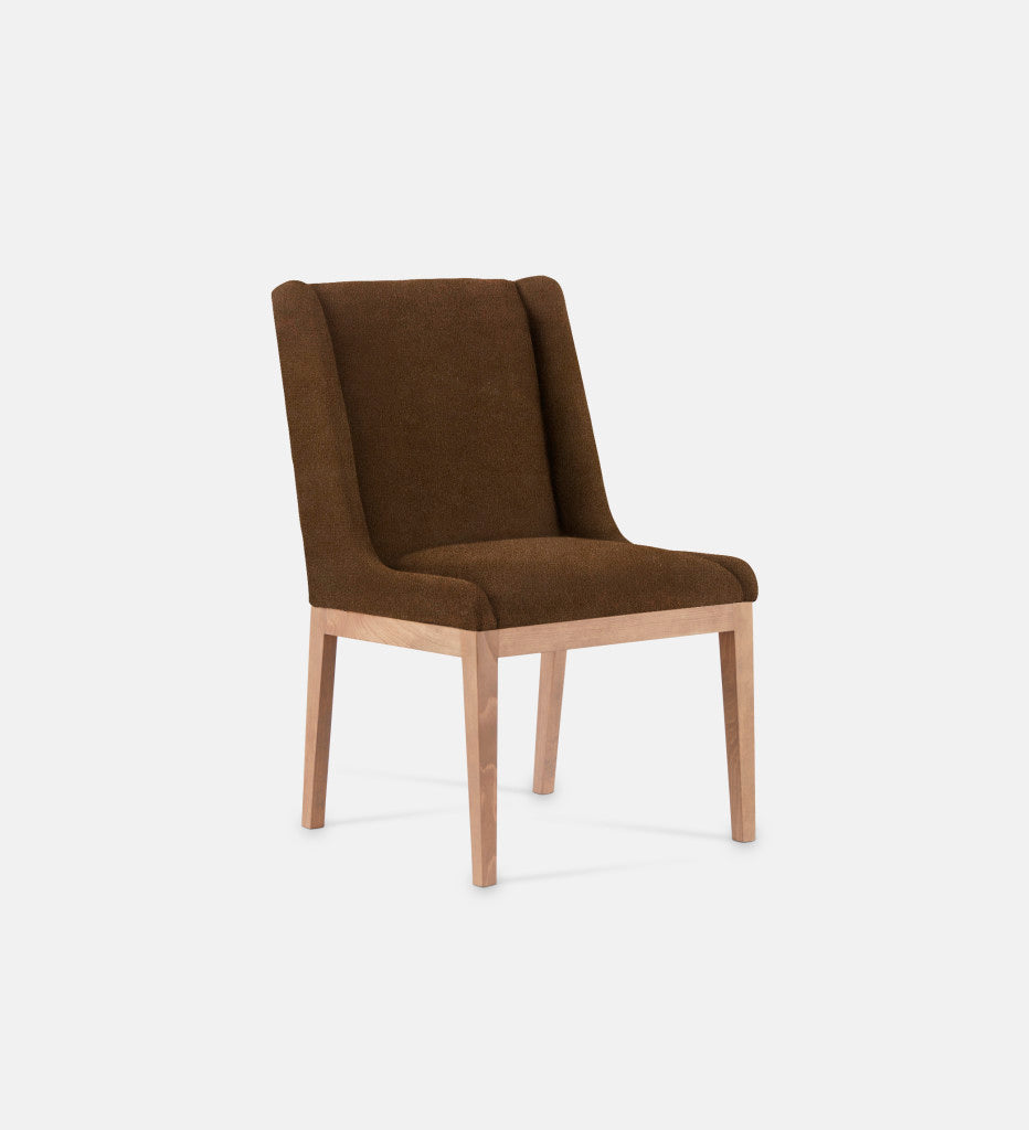 Kendall Fully Upholstered Dining Chair Natural Leg (78964)