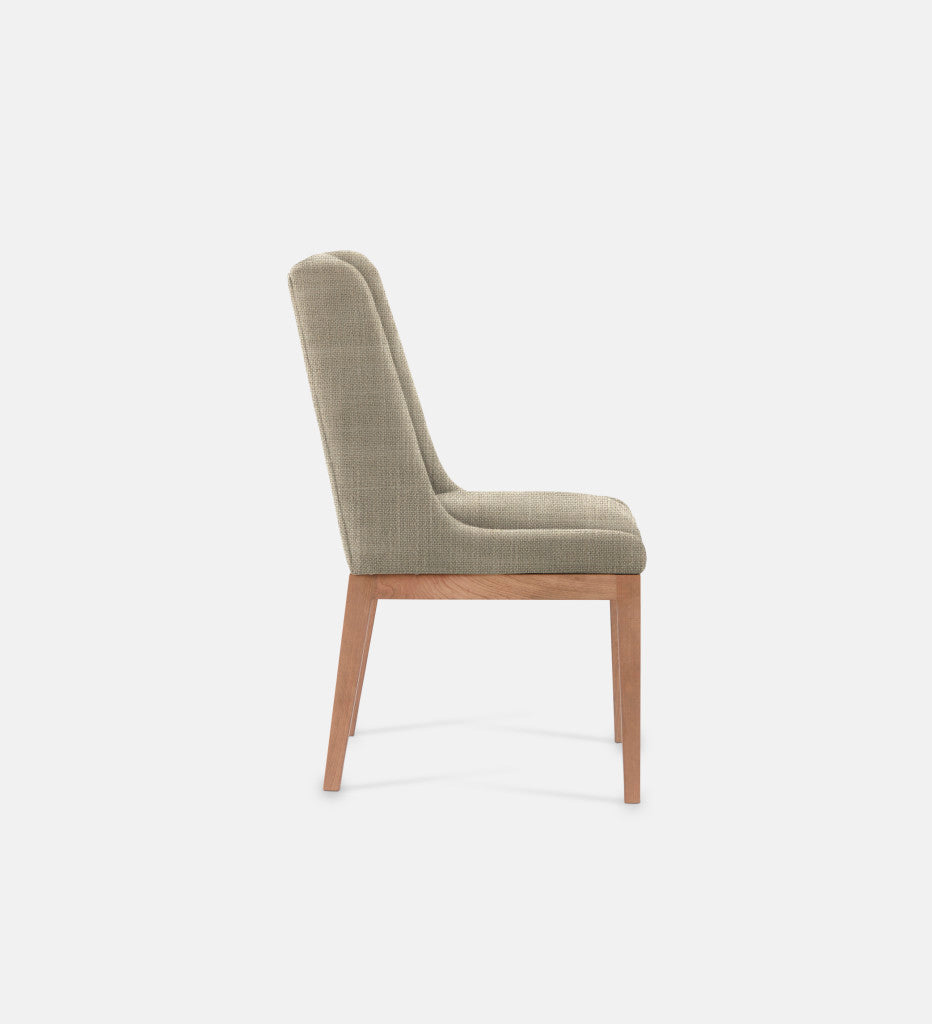 Kendall Fully Upholstered Dining Chair Natural Leg (78910)