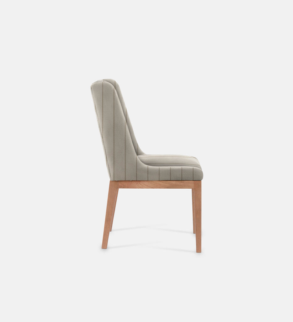 Kendall Fully Upholstered Dining Chair Natural Leg (79528)
