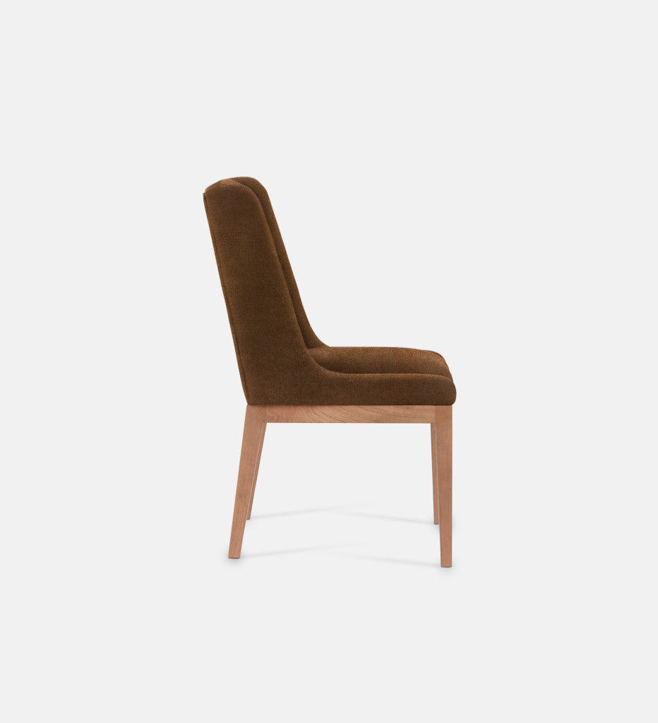 Kendall Fully Upholstered Dining Chair Natural Leg (78965)