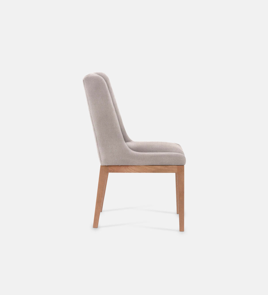 Kendall Fully Upholstered Dining Chair Natural Leg (79001)