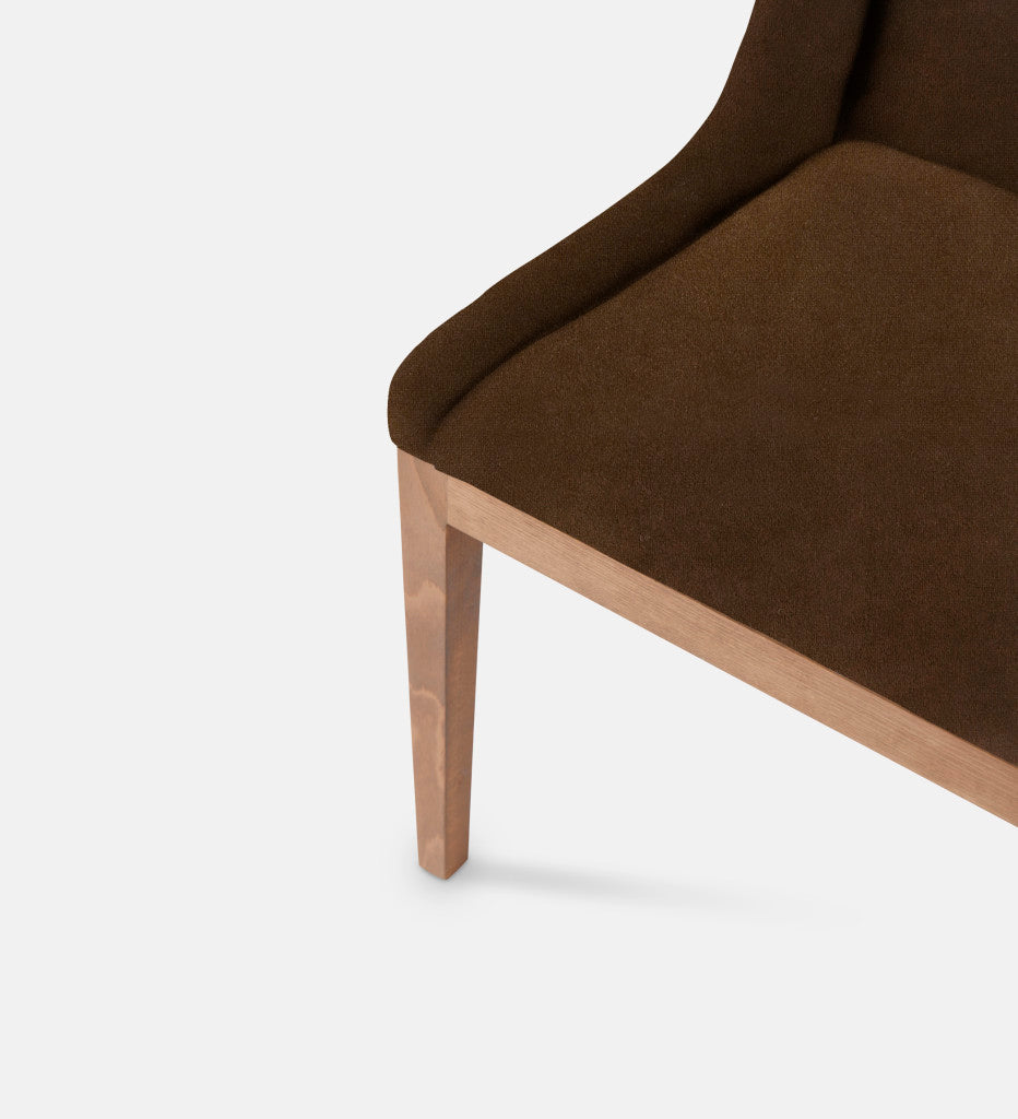 Kendall Fully Upholstered Dining Chair Natural Leg (78967)