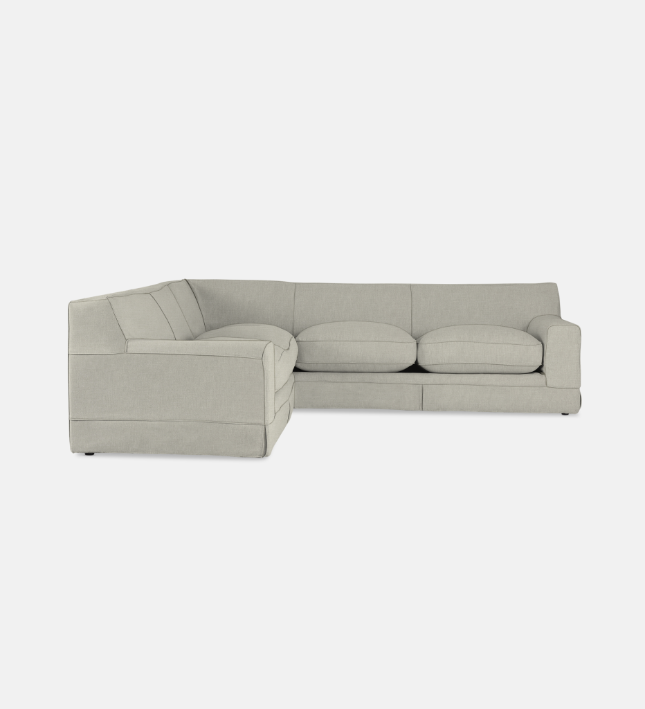 Kirsty Slipcover Corner Couch (5344)
