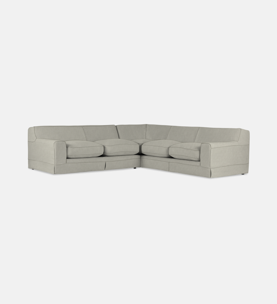 Kirsty Slipcover Corner Couch (5345)