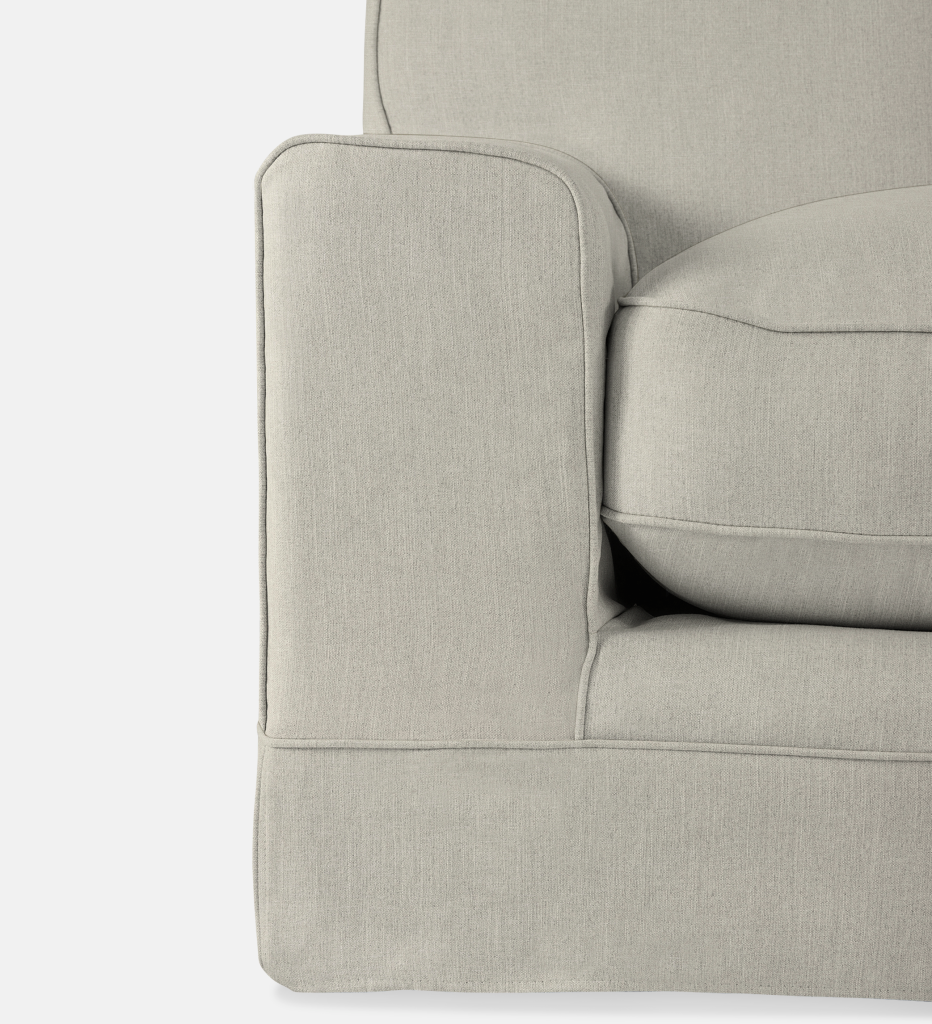 Kirsty Slipcover Corner Couch (5348)