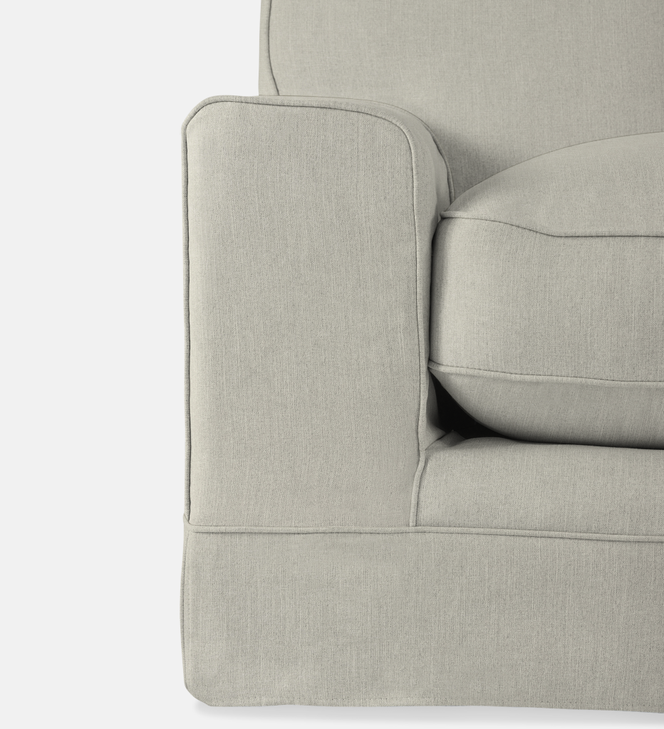 Kirsty Slipcover Corner Couch (5348)