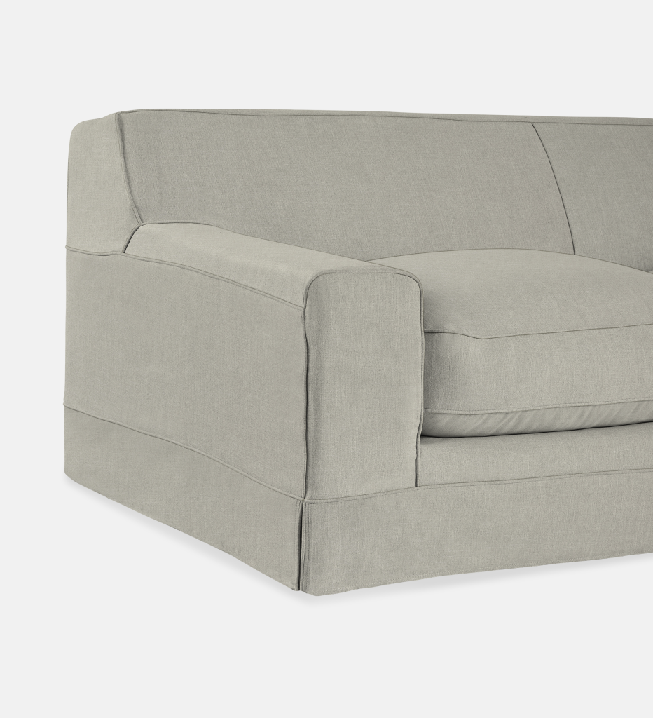 Kirsty Slipcover Corner Couch (5343)