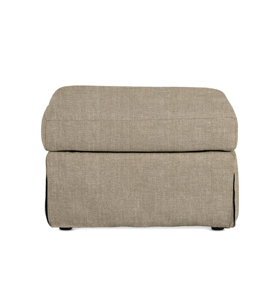 Krista Slipcover Ottoman - Square