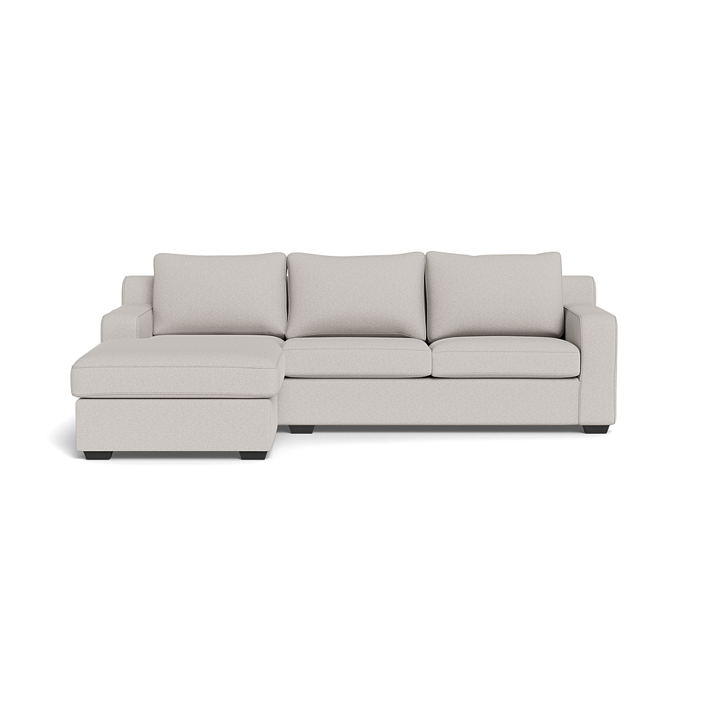 Lodge Fully Upholstered Slouch Left (91186)
