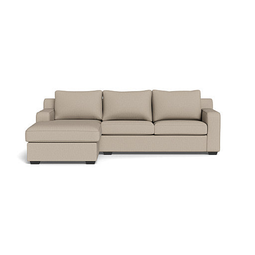 Lodge Fully Upholstered Slouch Left (89805)
