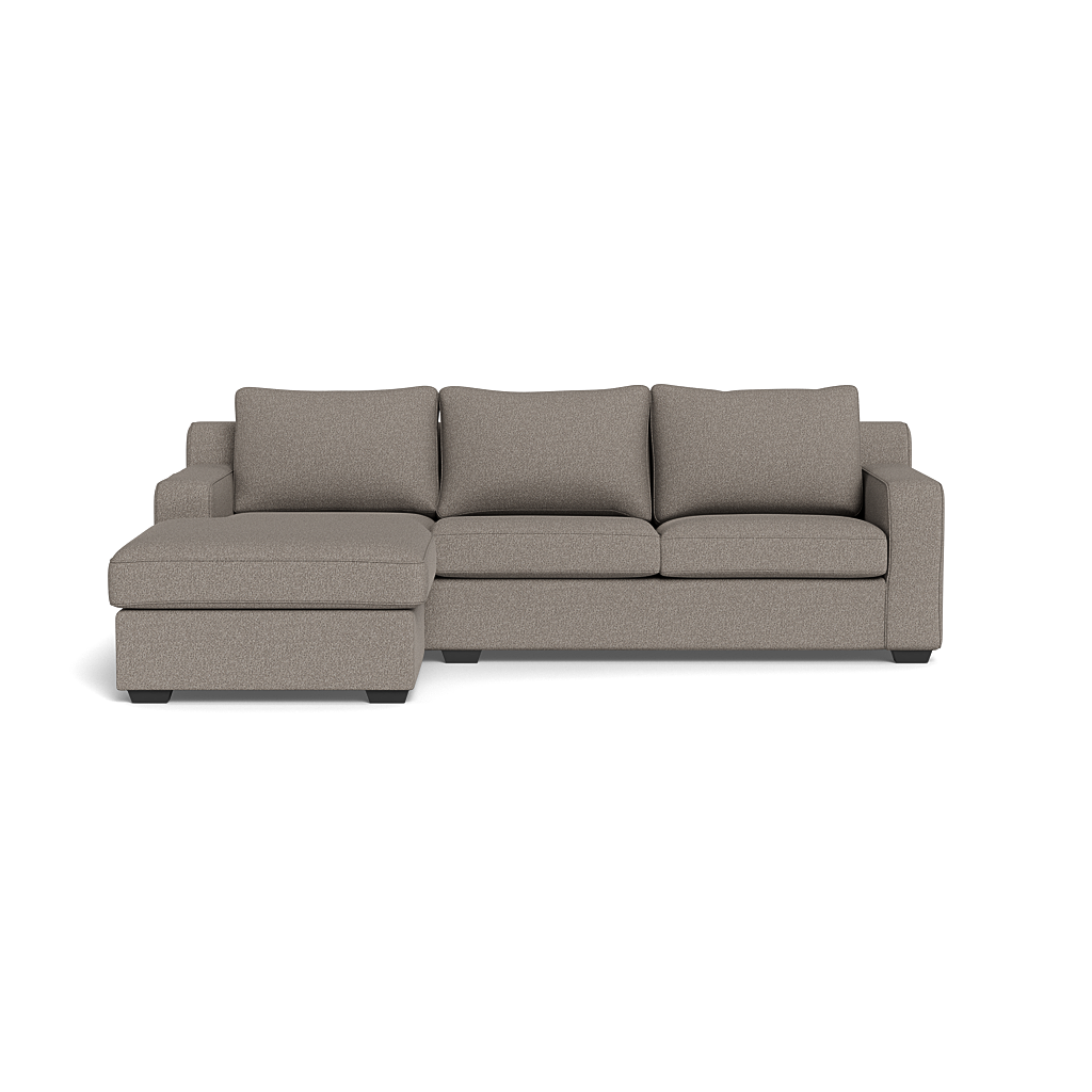 Lodge Fully Upholstered Slouch Left (91187)