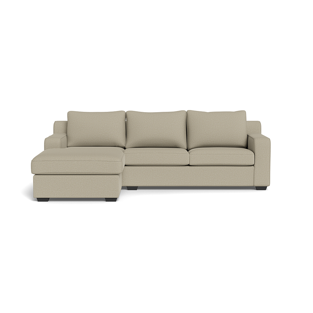 Lodge Fully Upholstered Slouch Left (91190)