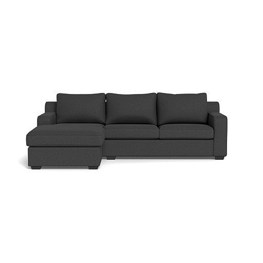 Lodge Fully Upholstered Slouch Left (89804)