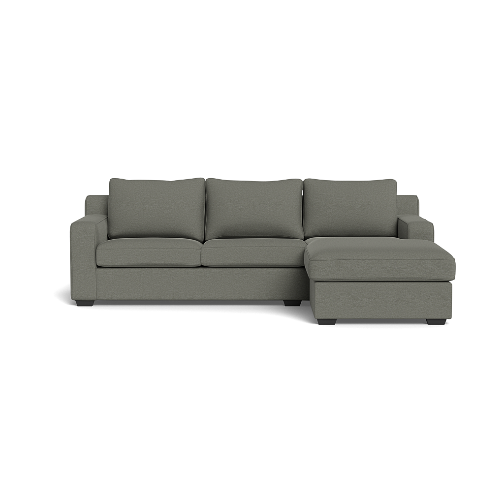 Lodge Fully Upholstered Slouch Right (91175)