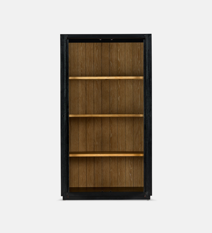 Laurel Cabinet 4 Shelf - Black (94977)