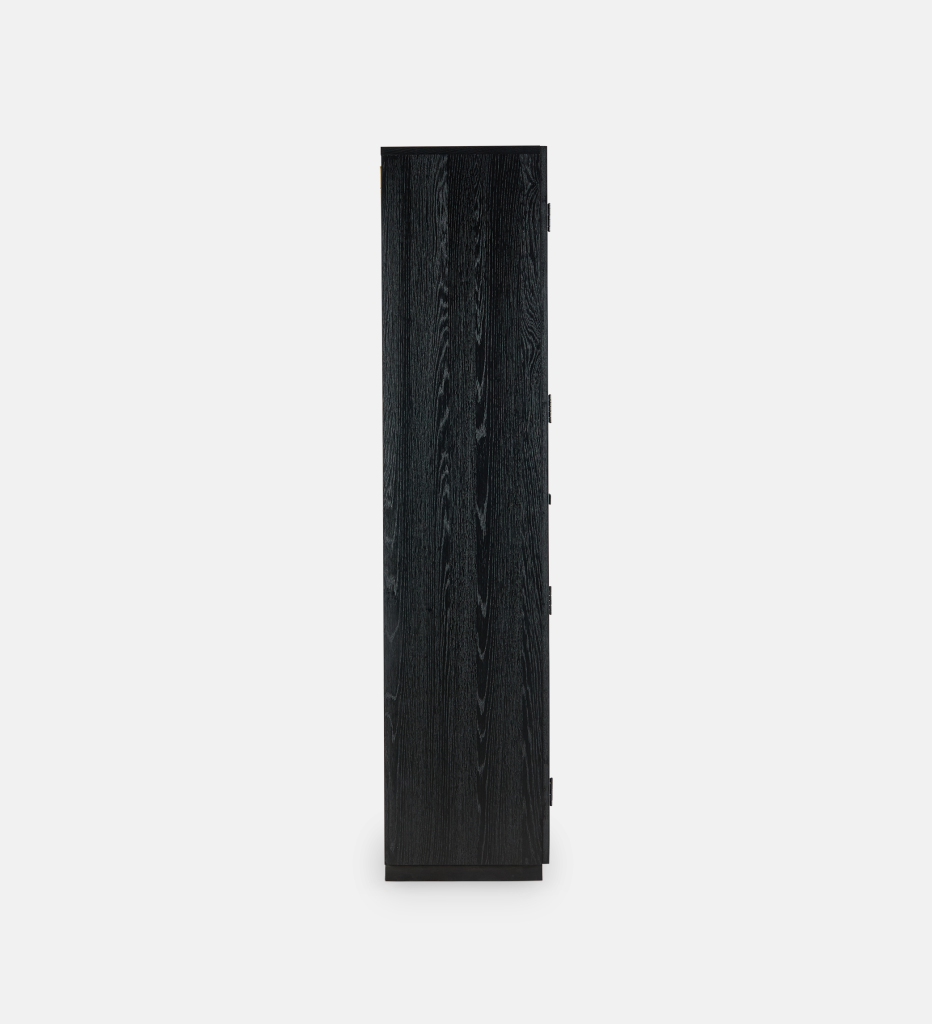 Laurel Cabinet 4 Shelf - Black (94981)