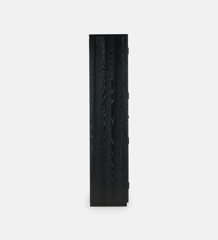 Laurel Cabinet 4 Shelf - Black (94981)