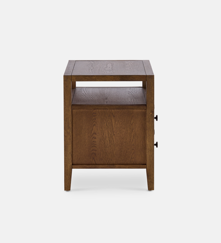 Laurel Pedestal 2 Drawer - Chocolate (95936)