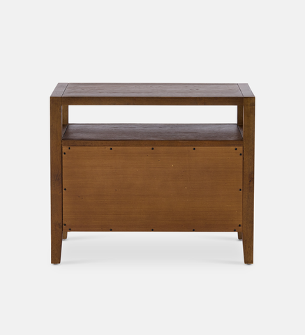 Laurel Pedestal 2 Drawer - Chocolate (95937)