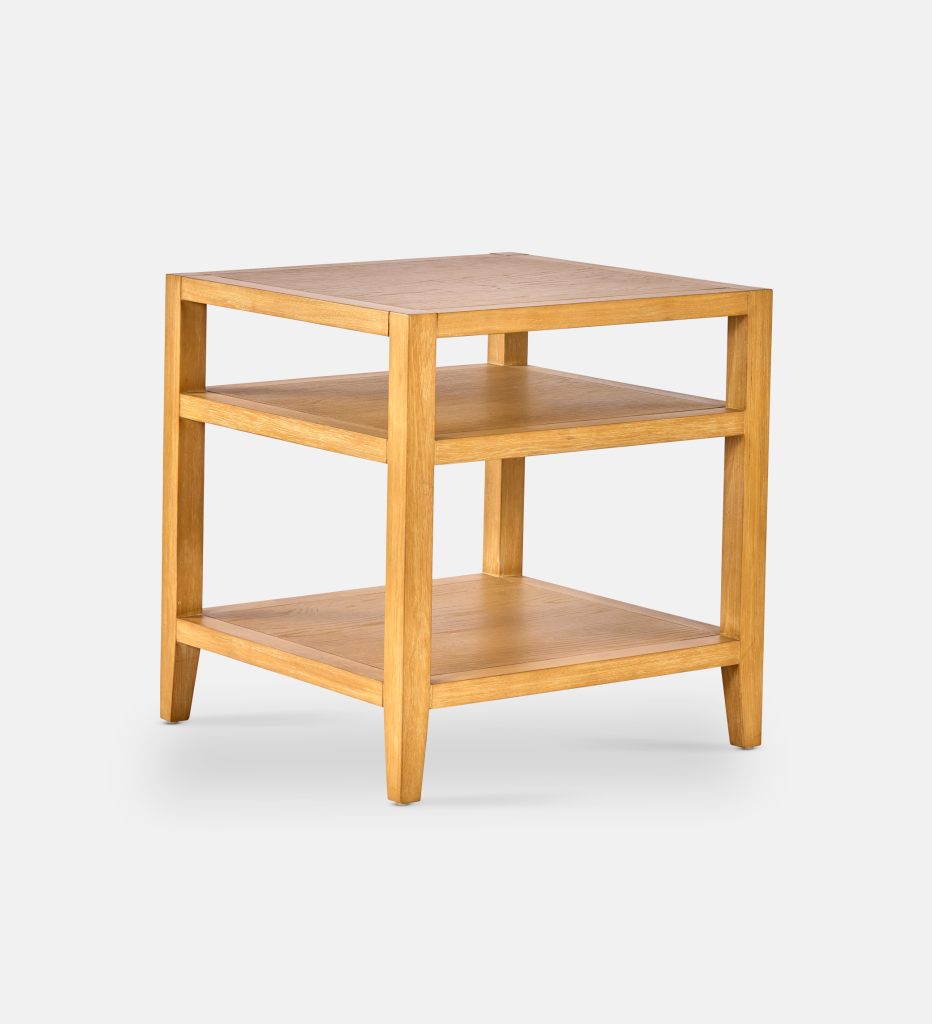 Laurel Side Table 2 Shelf (102473)