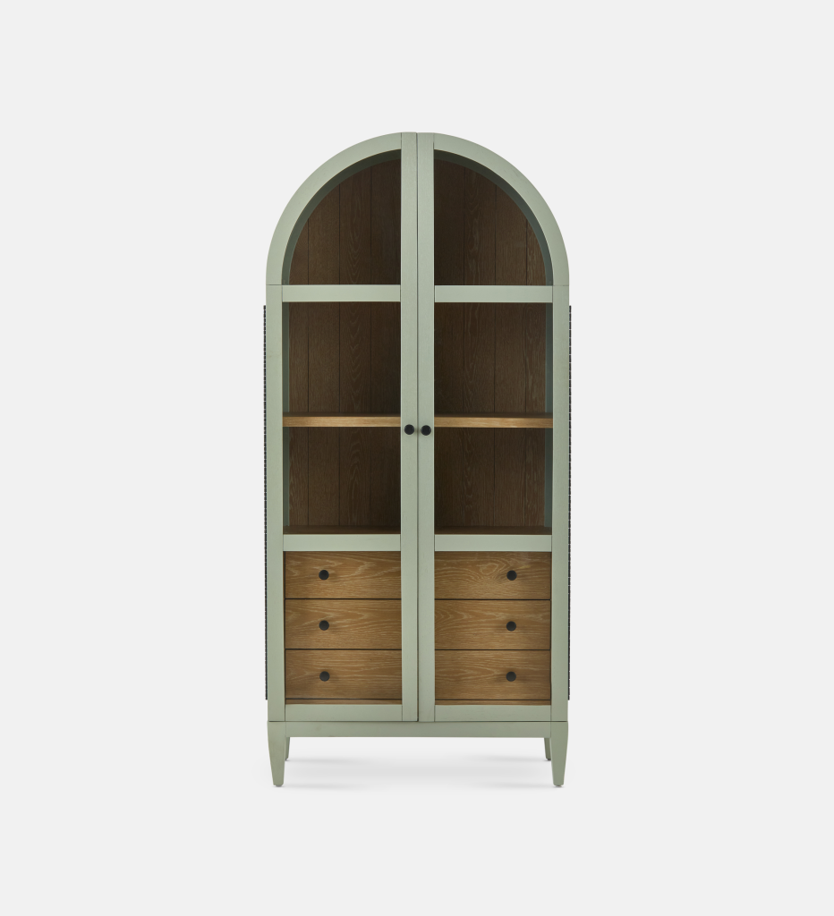 Laurel Round Cabinet - Sage (95066)